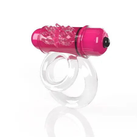 The Screaming O 4T DoubleO 6 Intimate Vibrating Ring Strawberry