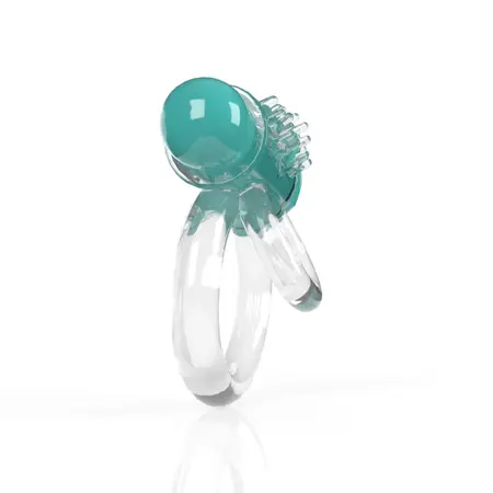 The Screaming O 4T DoubleO 6 Kiwi Vibrating Dual Ring Eco Packaging