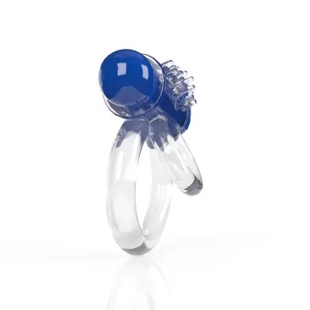 Screaming O 4T DoubleO 6 Blueberry Dual Vibrating Ring Eco Pack