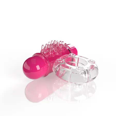The Screaming O 4T OWow Ring Strawberry - Vibrating Intimate System