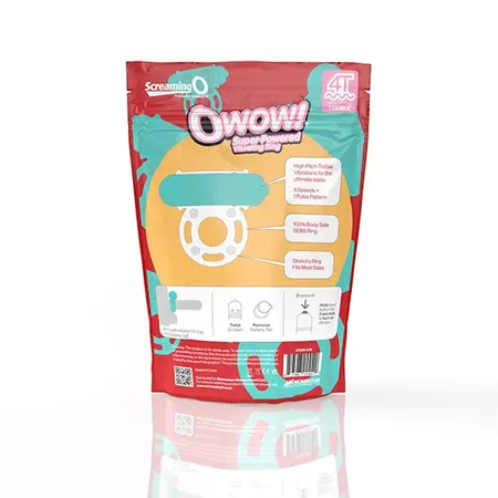 The Screaming O 4T OWow Kiwi Vibrating Ring, Waterproof, Eco Packaging