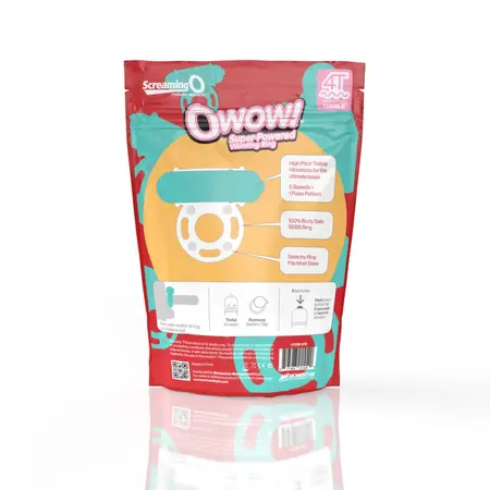 The Screaming O 4T OWow Kiwi Vibrating Ring, Waterproof, Eco Packaging