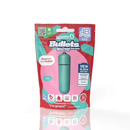 The Screaming O 4B Bullet Kiwi - Waterproof Mini Vibrating Device