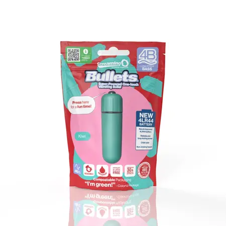 The Screaming O 4B Bullet Kiwi - Waterproof Mini Vibrating Device