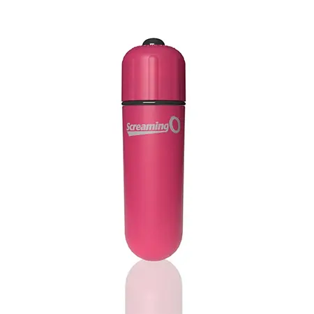 The Screaming O 4T Bullet Strawberry - Compact 5-Speed Waterproof Model