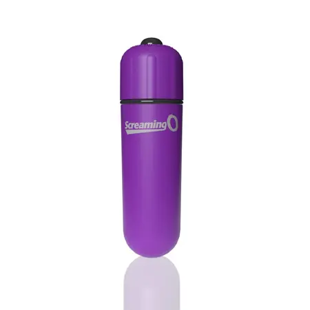 The Screaming O 4T Bullet Grape - Compact 5-Speed Waterproof Mini Massager