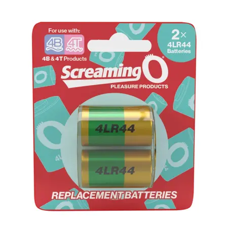 The Screaming O 4LR44 Battery Pack - 2 Pieces, Long-Lasting Power