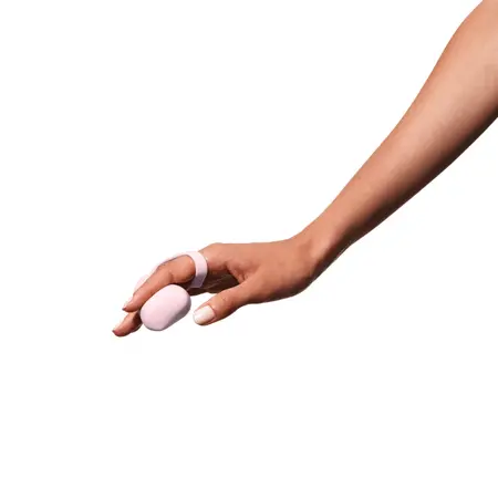 Dame Fin Quartz Finger Vibe - Compact Waterproof Silicone Model