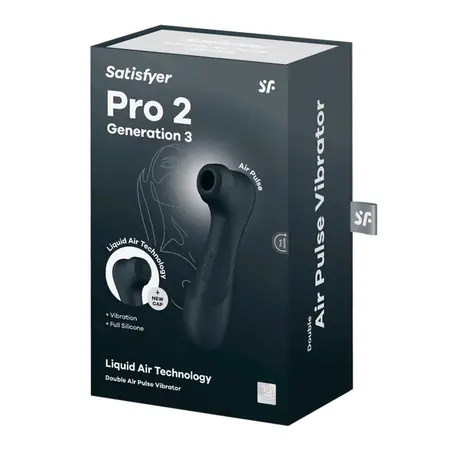 Satisfyer Pro 2 Generation 3 Black - Air Pulse System & App Control