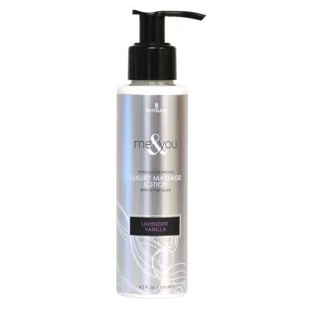 Sensuva Me & You Lavender Vanilla Massage Lotion 125ml - Long-Lasting Formula