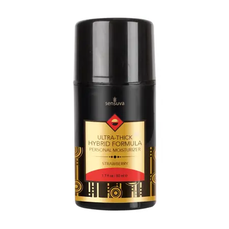 Sensuva Ultra-Thick Hybrid Moisturizer Strawberry 50ml Gentle Formula