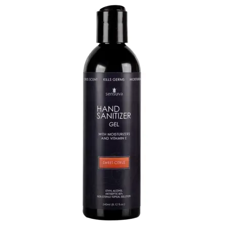 Sensuva Hand Sanitizer Gel Sweet Citrus 240ml - Refreshing & Moisturizing