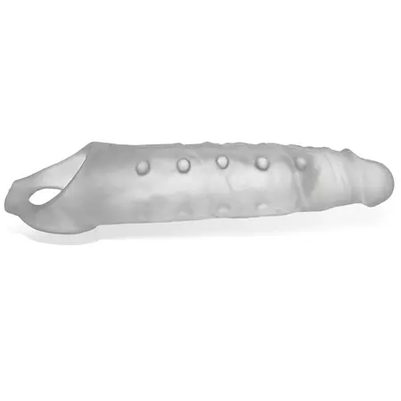 Oxballs Snake Deep-Reacher Intimate Sheath Clear Ice Plus+Silicone XL