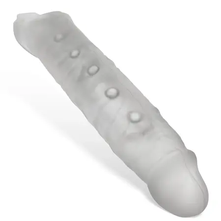 Oxballs Snake Deep-Reacher Intimate Sheath Clear Ice Plus+Silicone XL