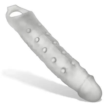 Oxballs Snake Deep-Reacher Intimate Sheath Clear Ice Plus+Silicone XL