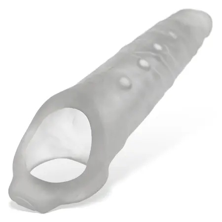 Oxballs Snake Deep-Reacher Intimate Sheath Clear Ice Plus+Silicone XL