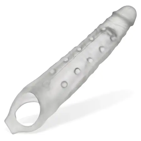 Oxballs Snake Deep-Reacher Intimate Sheath Clear Ice Plus+Silicone XL