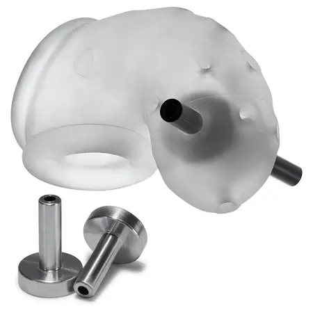 Oxballs Airlock Electro Air-Lite System Clear Ice Vented Cage