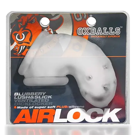 Oxballs Airlock Air-Lite Vented System Clear Ice - Lightweight Cage