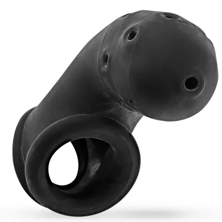 Oxballs Airlock Air-Lite Vented System Black Ice - Lightweight Chastity Device
