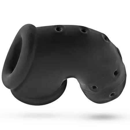 Oxballs Airlock Air-Lite Vented System Black Ice - Lightweight Chastity Device