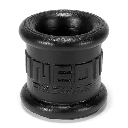 Oxballs Neo Tall Silicone Anatomical Ballstretcher Black 2-Inch