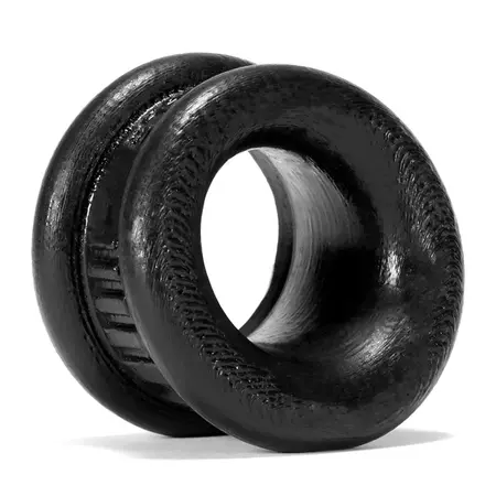 Oxballs Neo Angle Anatomical Silicone Black Ring - Flexible Design