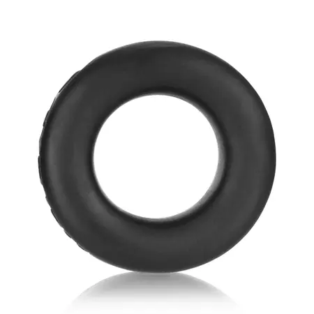 Oxballs Cock-T Silicone Ring Black - Flexible Anatomical Design