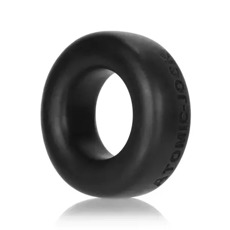 Oxballs Cock-T Silicone Ring Black - Flexible Anatomical Design