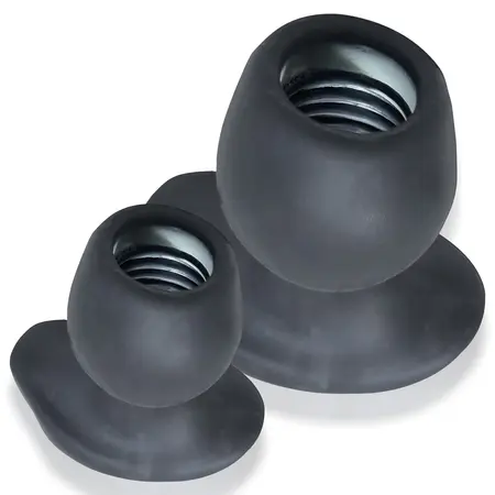 Oxballs Morphhole-1 Intimate Plug Black Ice Small Ergonomic TPR/Silicone
