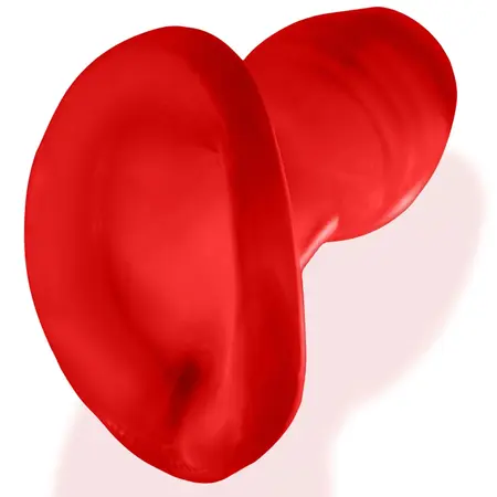 Oxballs Glowhole-2 Hollow Plug Large Red Morph with LED Insert 15.2cm