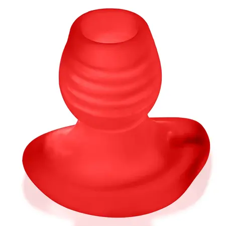 Oxballs Glowhole-1 Red Morph Small Plug with LED Light
