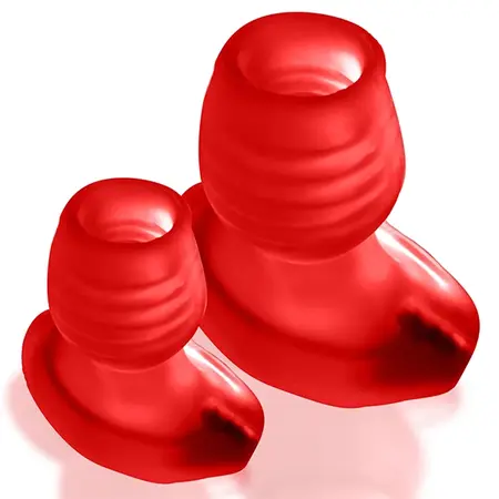 Oxballs Glowhole-1 Red Morph Small Plug with LED Light