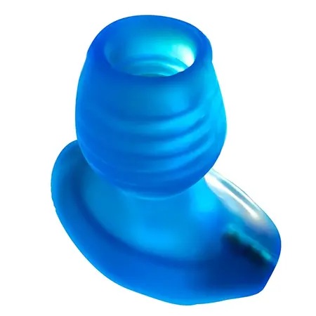 Oxballs Glowhole-1 Hollow Plug Small Blue Morph with LED Illumination