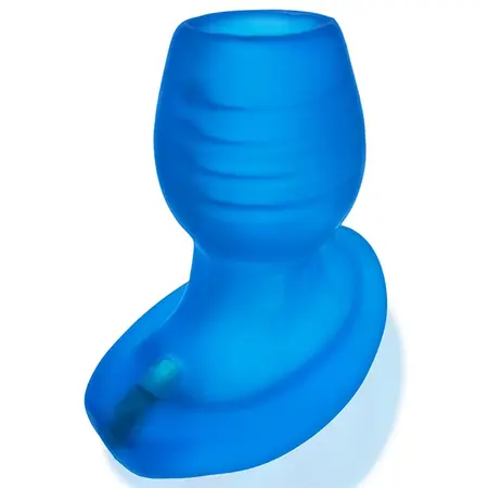 Oxballs Glowhole-1 Hollow Plug Small Blue Morph with LED Illumination