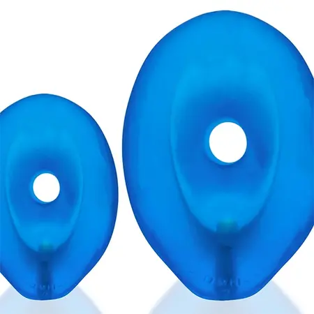 Oxballs Glowhole-1 Hollow Plug Small Blue Morph with LED Illumination