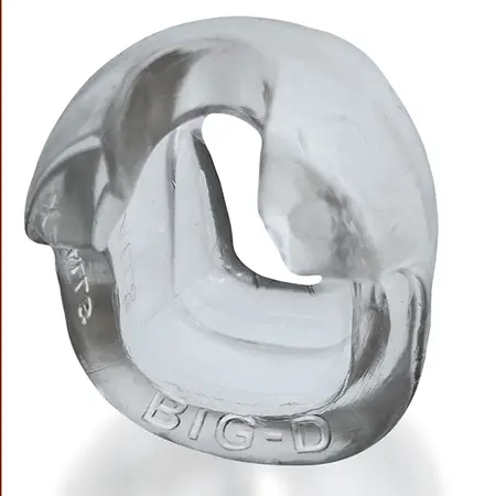Oxballs Big-D Shaft Grip Transparent Anatomical Support Ring