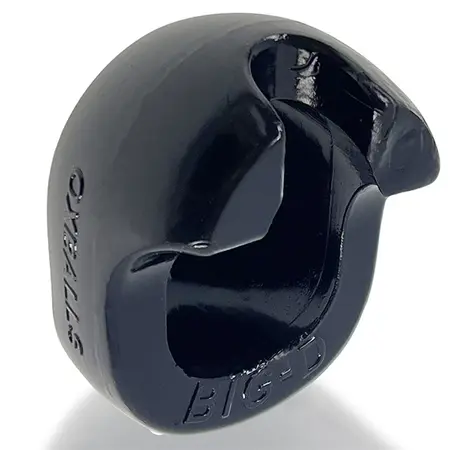 Oxballs Big-D Shaft Grip Anatomical Ring Black 9 cm FlexTPR