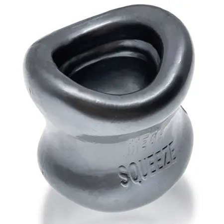 Oxballs Mega Squeeze Ergofit Ballstretcher Steel - Flexible Anatomical Design