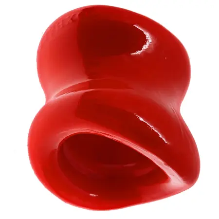 Oxballs Mega Squeeze Ergofit Ballstretcher Red Flexible Design 6cm