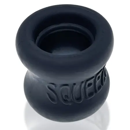 Oxballs SQUEEZE Night Edition Ballstretcher, Silicone Blend, Black