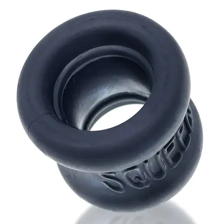 Oxballs SQUEEZE Night Edition Ballstretcher, Silicone Blend, Black