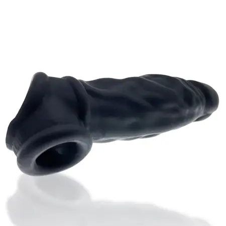 Oxballs Butch Night Edition Silicone Sheath, Adjustable Fit, Black, 21.6 cm