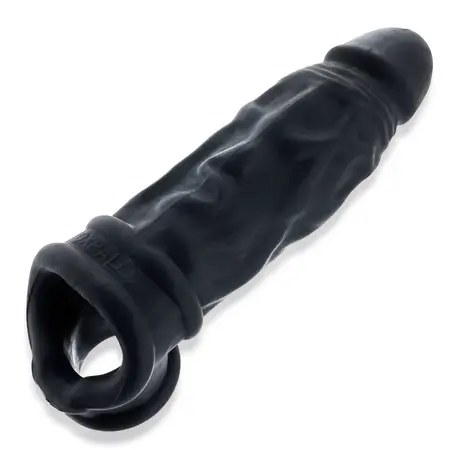 Oxballs Butch Night Edition Silicone Sheath, Adjustable Fit, Black, 21.6 cm