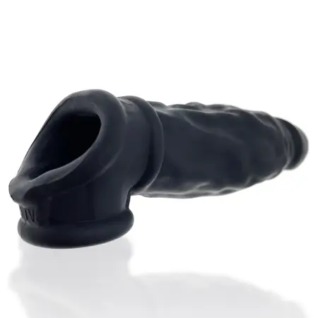 Oxballs Butch Night Edition Silicone Sheath, Adjustable Fit, Black, 21.6 cm