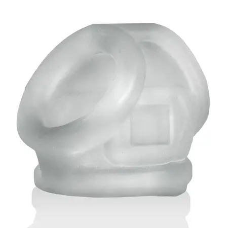 Oxballs Oxsling Cool Ice Intimate Support Ring, PLUS+SILICONE, Blue