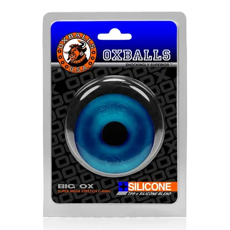 Oxballs Big Ox Comfort Ring Space Blue - Flexible Silicone Design