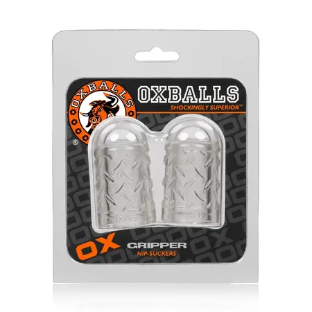Oxballs Gripper Nipple Puller Clear - Flexible Suction System, 5 cm