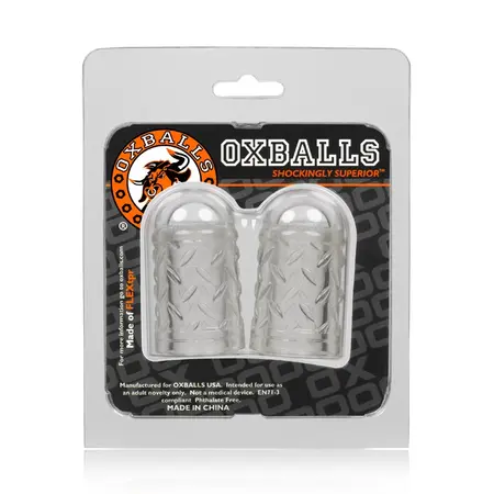 Oxballs Gripper Nipple Puller Clear - Flexible Suction System, 5 cm