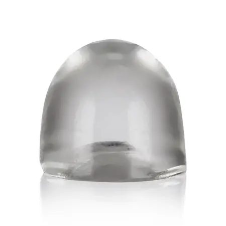 Oxballs Muscle Cocksheath Clear - Flexible TPR Extension Sleeve 23.4cm